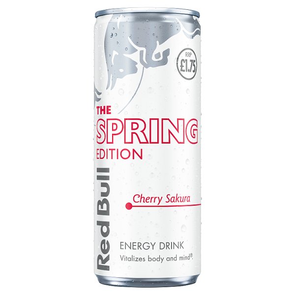 Red Bull Spring Edition Cherry Sakura Energy Drink new Flavour