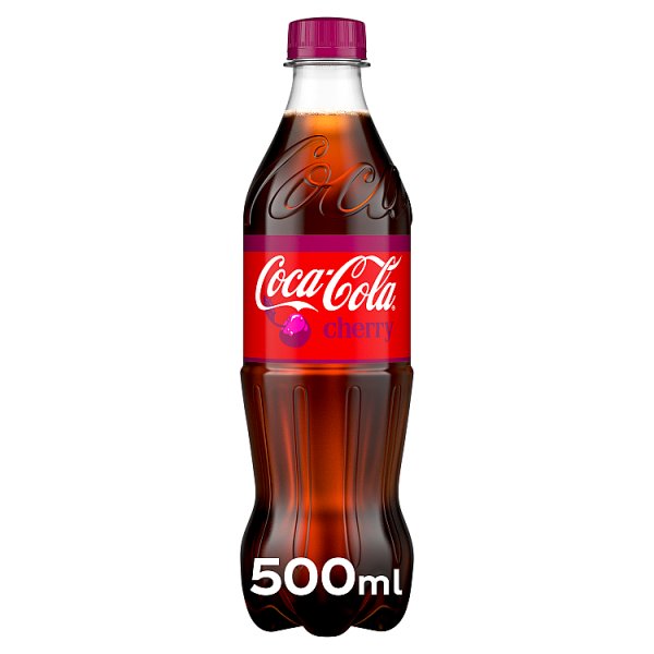 Coca-Cola  500ml Coke bottles - Cherry