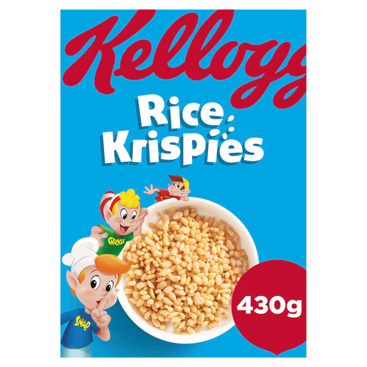 Kellogg's Breakfast Cereal Morning Breakfastcereal kelloggscereal - Rice Krispies 430g