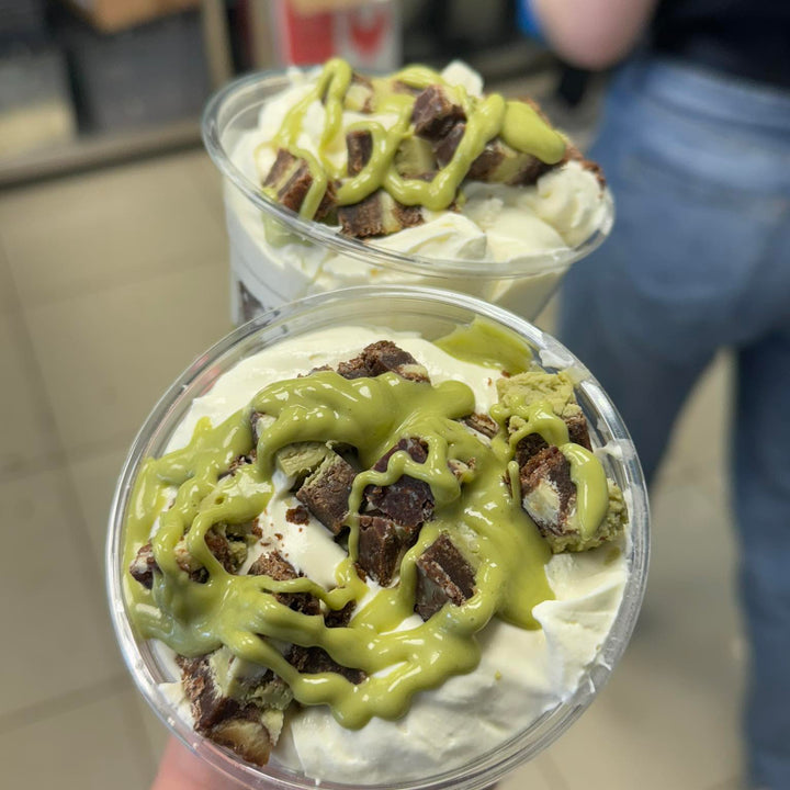 Cookie Smith Cup Cheesecake DESSERTS - Pistachio cheesecup