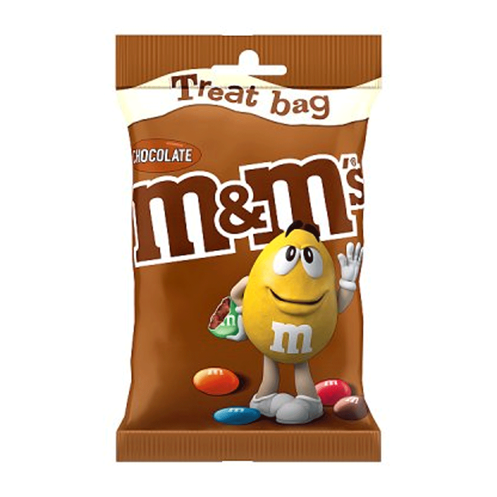 M&M's Bites Treat Bag Chocolate Pouch M&MPOUCH SWEETSBAG