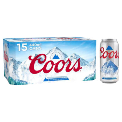 COORS 15*440ML BEER CANS