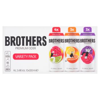 Brothers Premium Cider Variety Pack 10cans