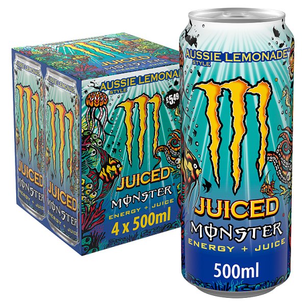Monster Energy Drink multipack - Aussie Lemonade