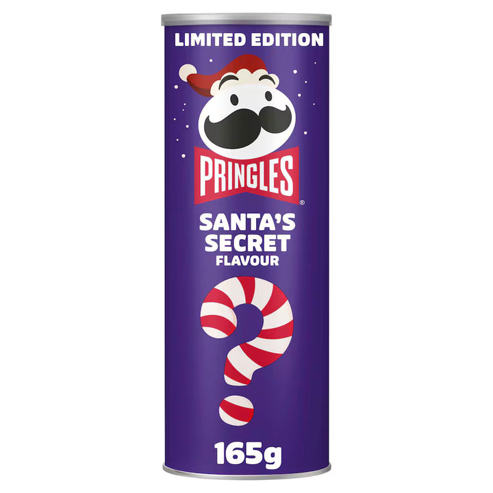 Pringles Santa's Secret Flavour 165g Limited Edition pringlessantasecret snacks crisps