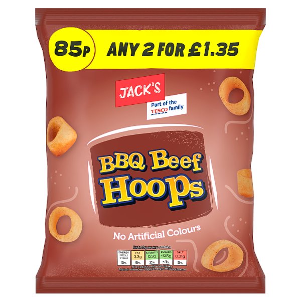 Jack's Crisp Snacks Cheap 85p CRISPS CHEAPESTCRISPS