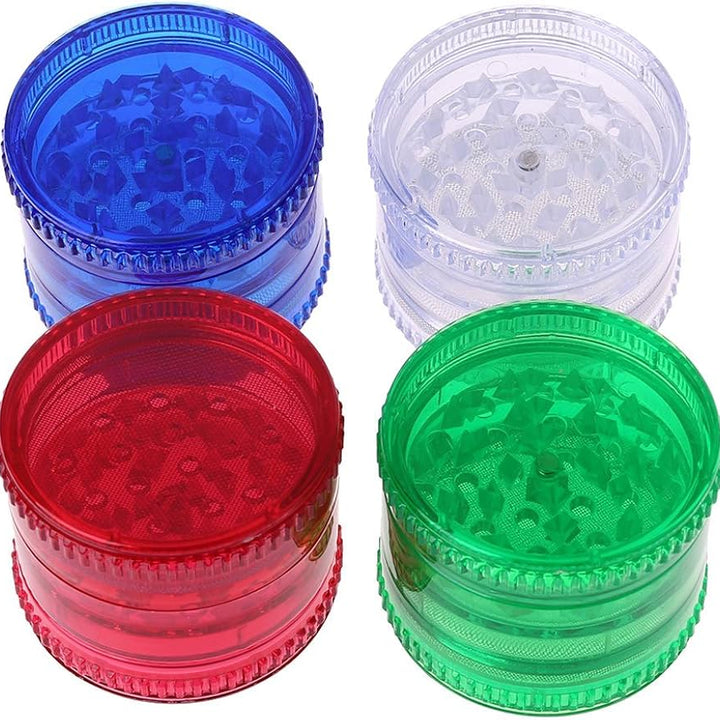 Tobacco Grinder Smoke Crusher Hand Muller 5 Layer Portable Plastic Grinder