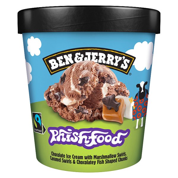 Ben & Jerry's Ice Cream Tub 465ml Ben&Jerrysicecream Ben&jerrystub - Phish Food