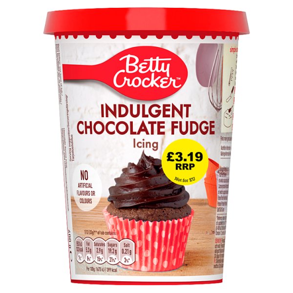 Betty Crocker Cake Icing 400g cakeicing - Chocolate Fudge