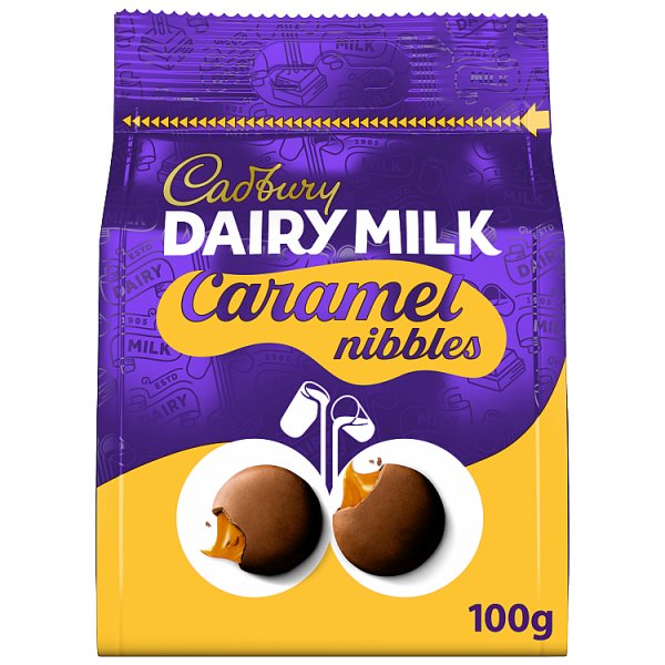 Cadbury DairyMilk Chocolate Bag cadburysweets - Caramel Nibbles