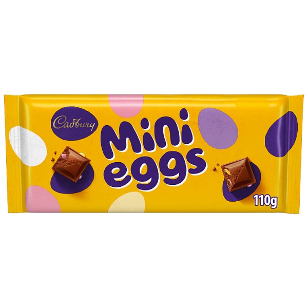 Cadbury Mini Eggs Chocolate Bar 110g easterner