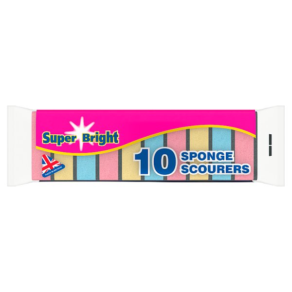 Super-Bright-10-Sponge-Scourers DISHWASHER