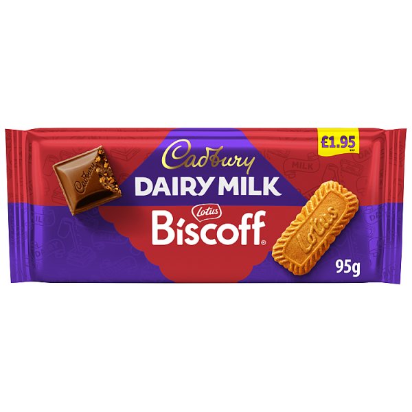 Cadbury Chocolate DairyMilk Bar - biscoff