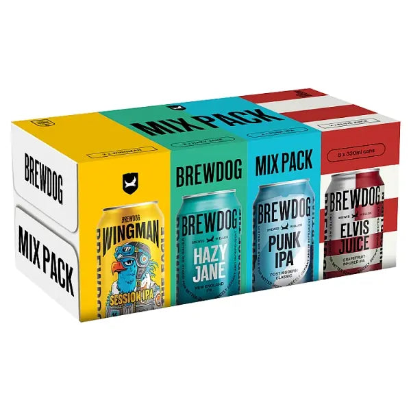 Brewdog Mixed 8 Pack Can 330ml