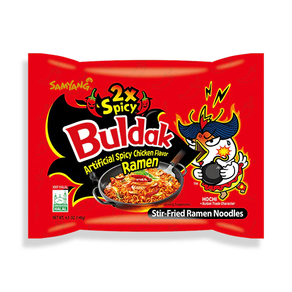 Buldak-Noodles 140g SAMYANG - Chicken Origina Extra Spicy