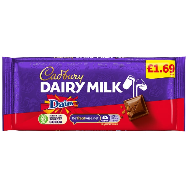 Cadbury Dairy Milk Chocolate Bar