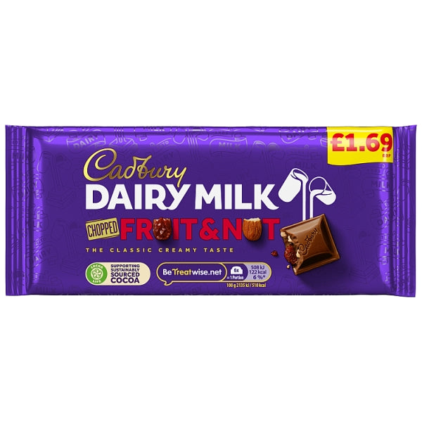 Cadbury Dairy Milk Chocolate Bar