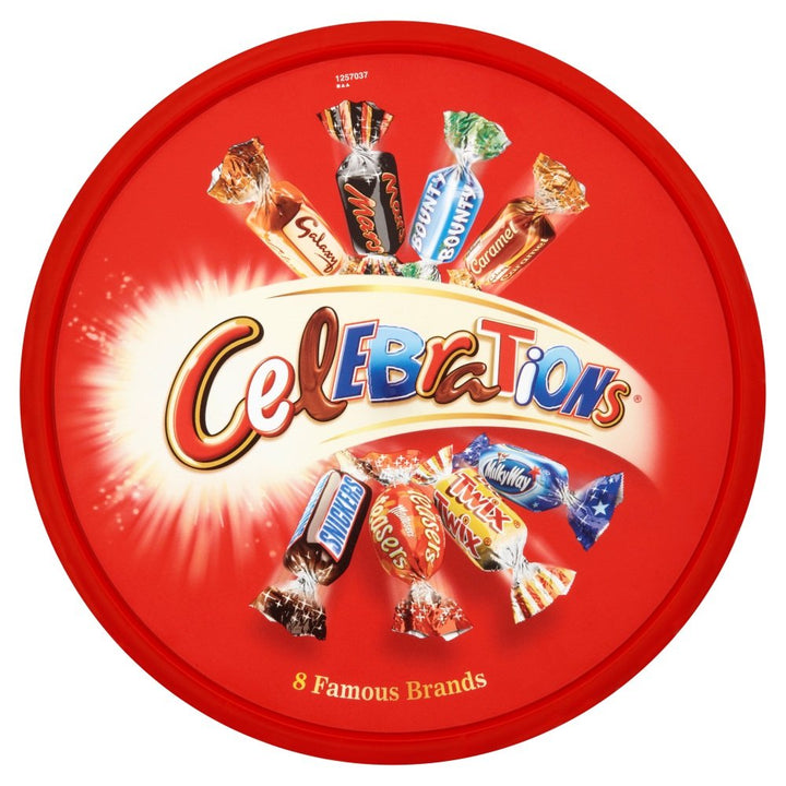 Celebration chocolate tub 550g