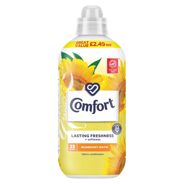 Comfort Fabric Conditioner Sunshiny Days 33 washes (990 ml) £2.49PM