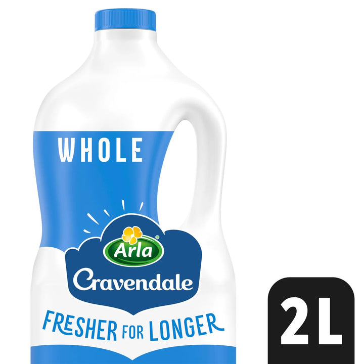 Cravendale Filtered Fresh Whole Milk Fresher for Longer 2l
