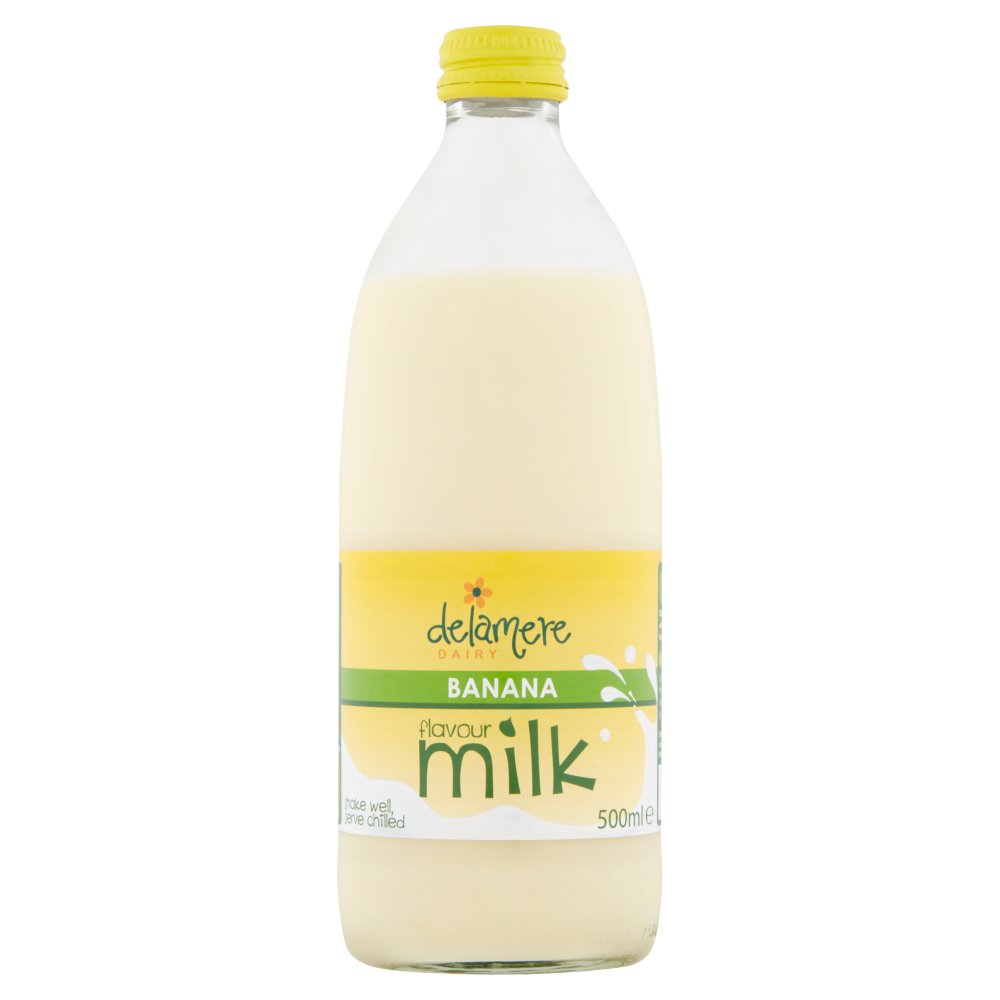 Delamere Dairy Banana Flavour Milk 500ml £1.49
