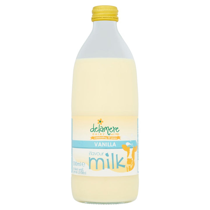Delamere Dairy Vanilla Flavour Milk 500ml £1.49