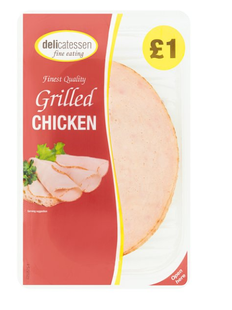 Delicatessen Fine Eating Grilled Chicken 90g £1