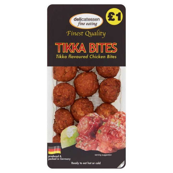 Delicatessen Fine Eating Tikka Chicken Bites 200g Price Marked £1.00