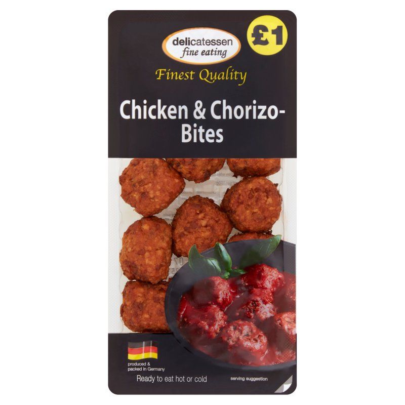 Delicatessen Fineeating Chicken & Chorizo Bites 200g Price Marked £1