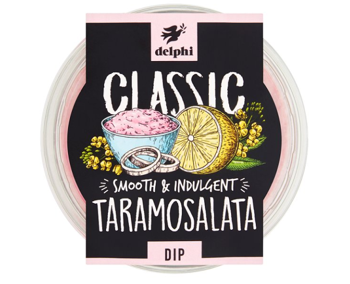 Delphi Classic Smooth & Indulgent Taramosalata Dip 170g £1.59
