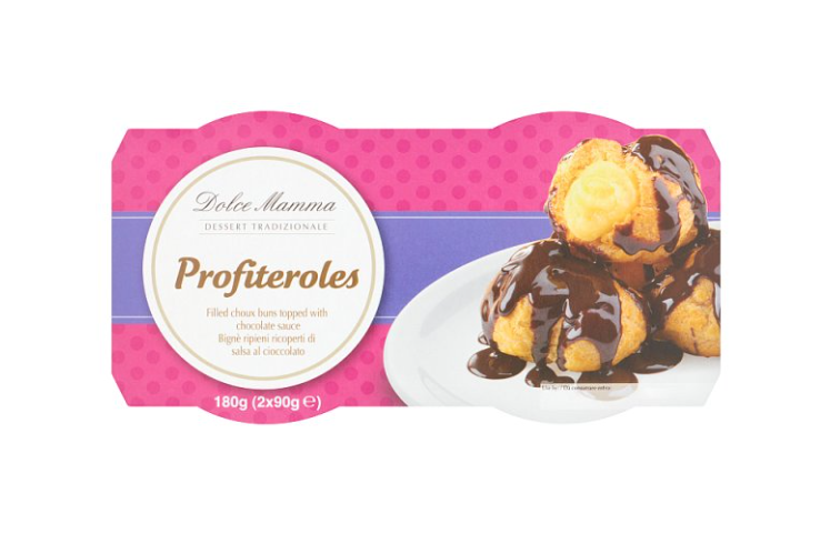 Dolce Mamma Profiteroles 2 x 90g (180g) £1.99
