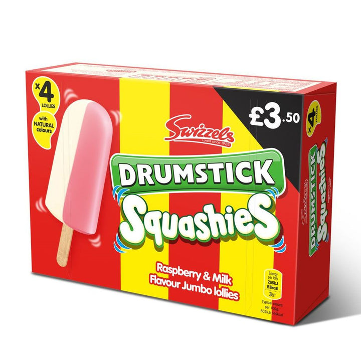 Drumstick Squashies Original 4 Lollies (12 Pack) Price Marked