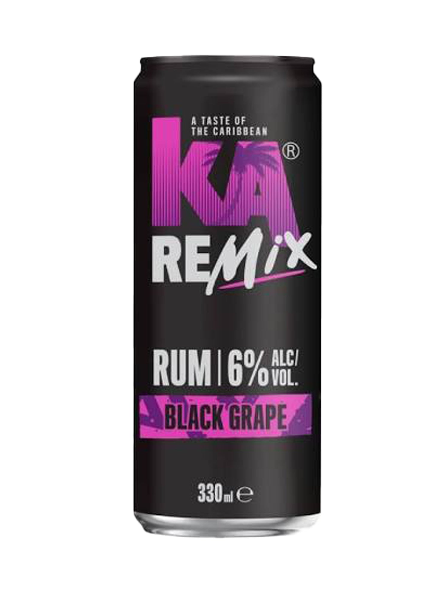 KA REMIX RUM 6% THE TASTE OF CARIBBEAN(ALCOHOLIC MIXER CANS) 330ML