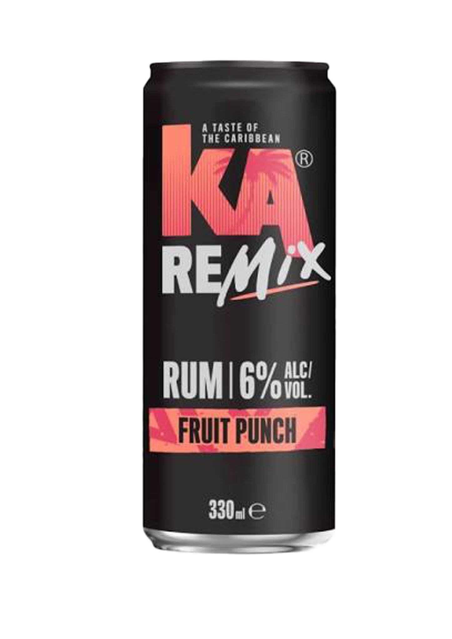 KA REMIX RUM 6% THE TASTE OF CARIBBEAN(ALCOHOLIC MIXER CANS) 330ML