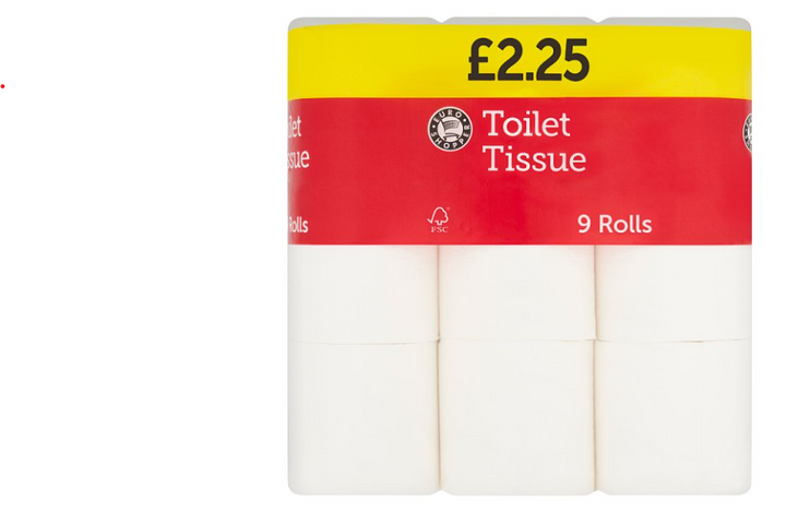 Es Toilet Tisse £2.25pm