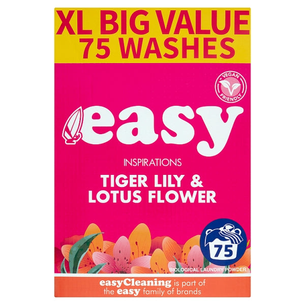 Easy Tiger Lily & Lotus Flower Powder 75 Wash 5.1kg 8.99