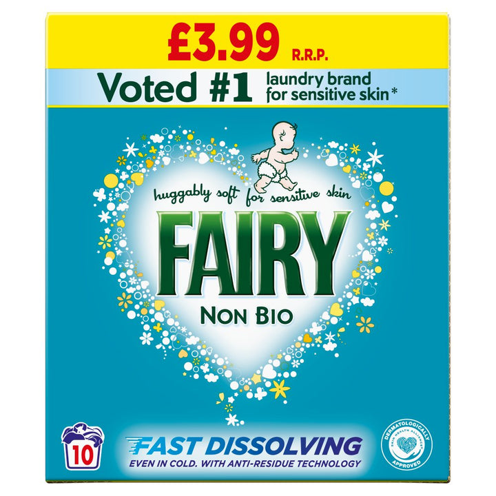 Fairy Non Bio Washing Powder 10 Washes