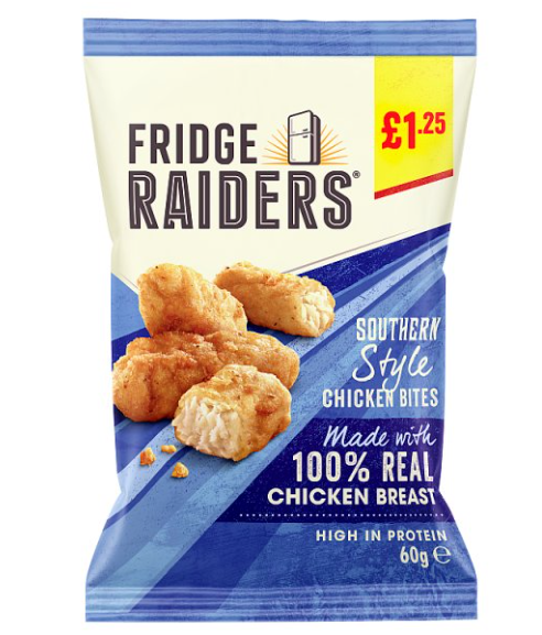Fridge Raiders Southern Style Chicken Bites 60g £1.25