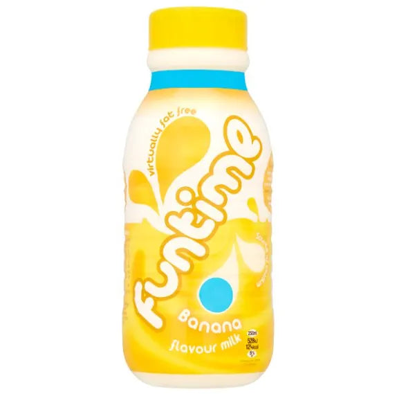 Funtime Banana Flavour Milk 500ml – D2D drops