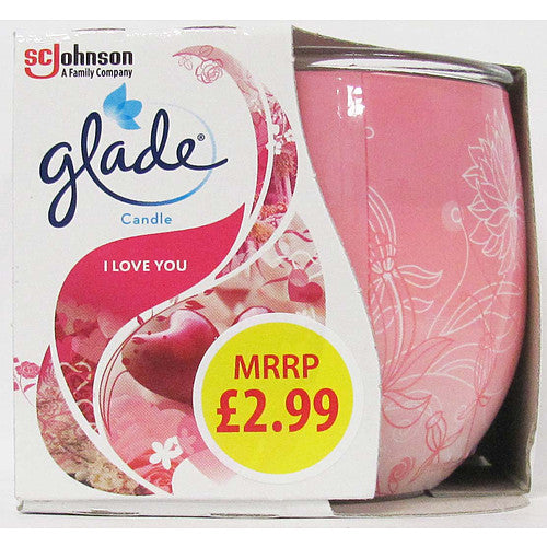 GLADE CANDLE £2.99PM - Cherry I love You