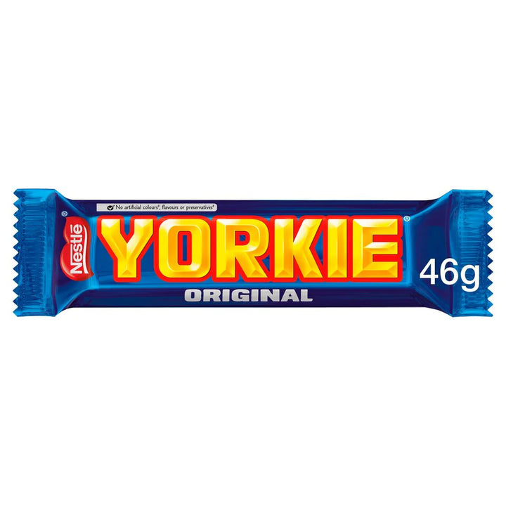 Nestle Yorkie Milk Chocolate Bar 46g  yorkiemilkchocolatebar