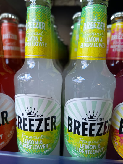BACARDI BREEZER MIXERS 275ML BOTTLES(ALCOHOLIC MIXERS,AMERICAN MIXERS)