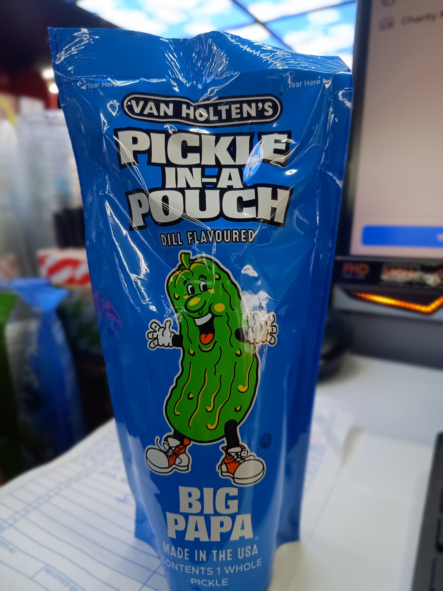 VAN HOLTENS PICKLE IN-A POUCH AMERICAN SWEETS pickle in a pouch Made in USA(pickleinapouch)