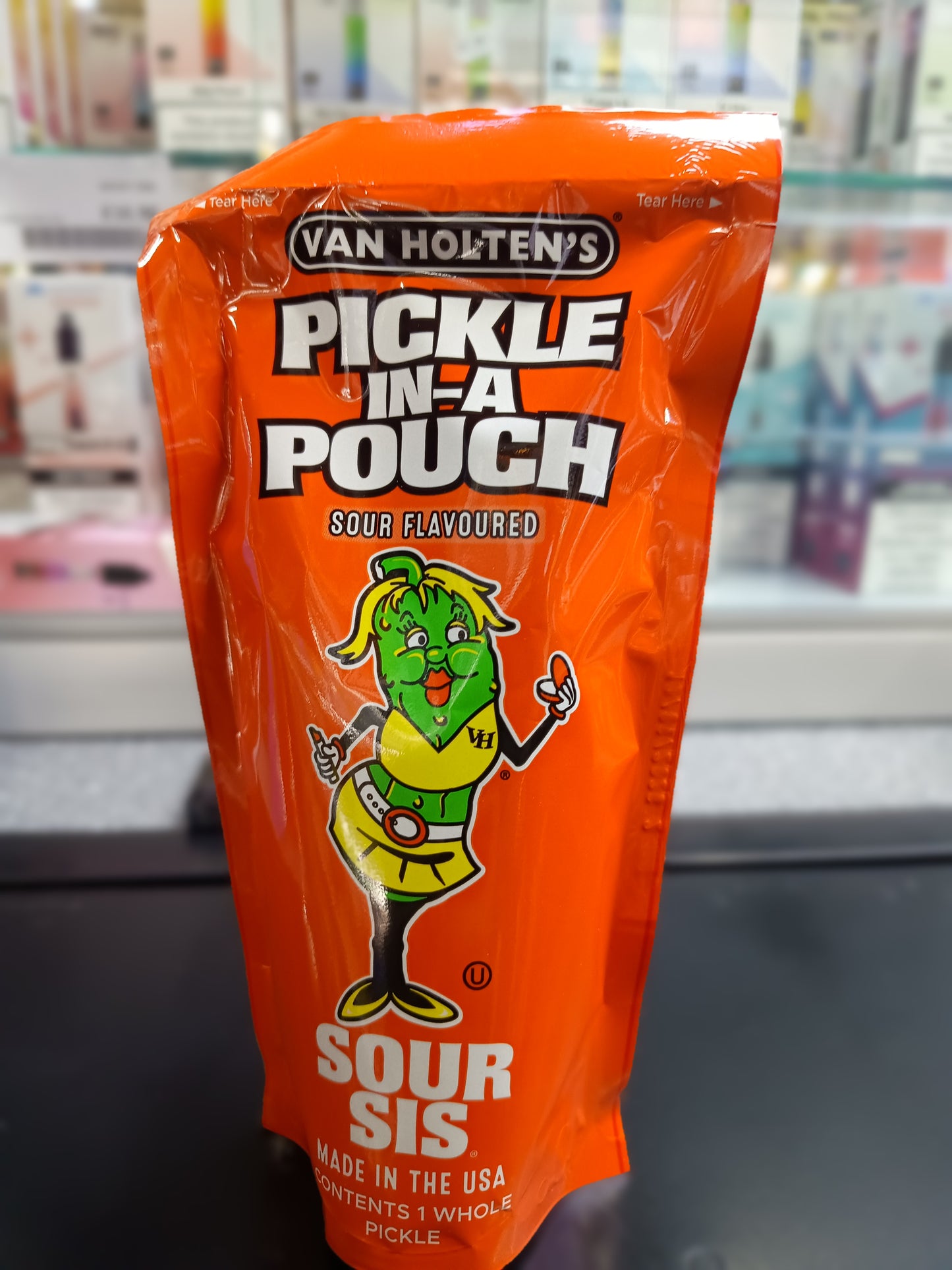 VAN HOLTENS PICKLE IN-A POUCH AMERICAN SWEETS pickle in a pouch Made in USA(pickleinapouch)