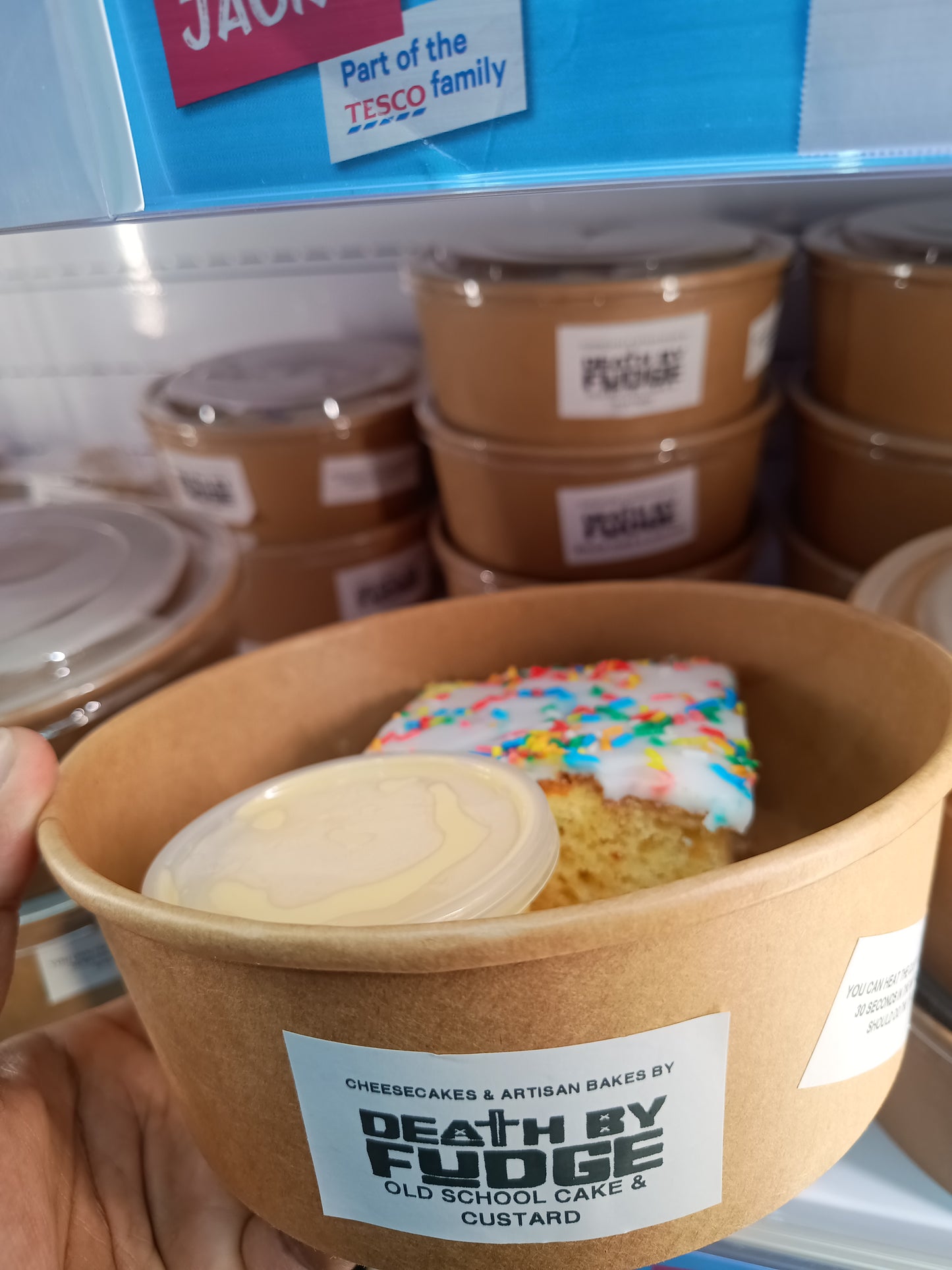Death by fudge Cakes With Custard in Bowl weekenddesserts desserts cakeswithcustard dessert deathbyfudge