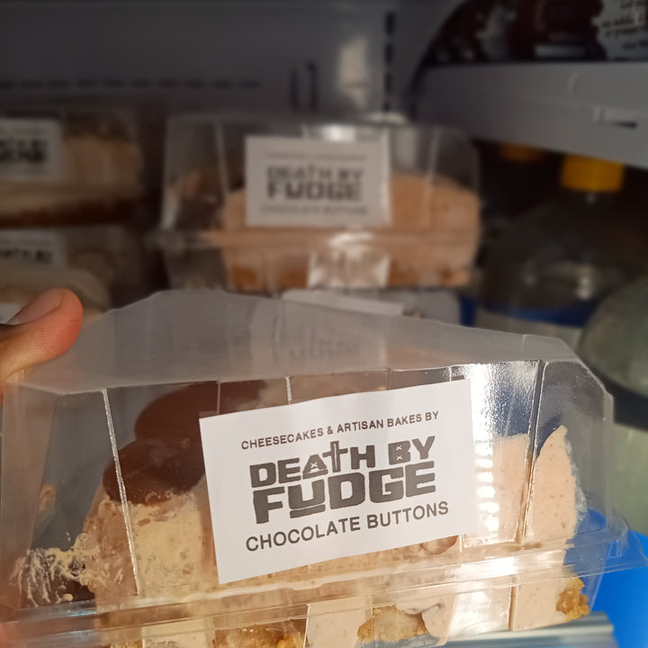 Death by Fudge Desserts Cheesecakes Cheesecakedesserts deathbyfudge - Chocolate buttons