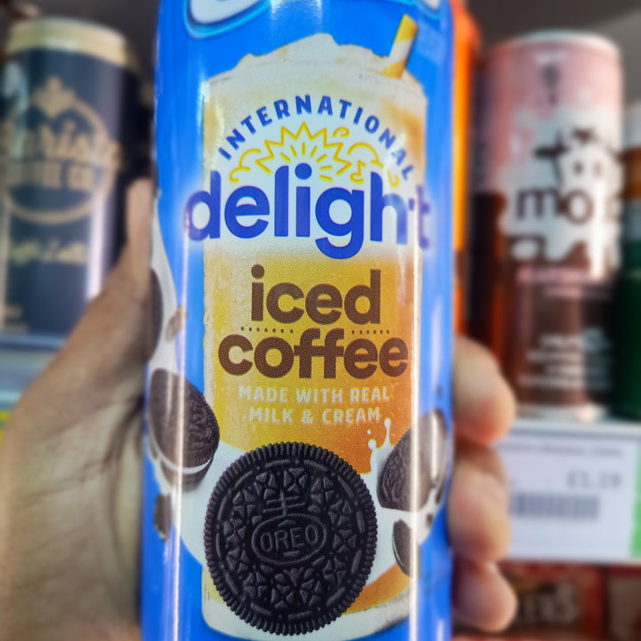American Iced Coffee iced coffee international drinks cold coffee cold coffee - Delight Oreo 443ml