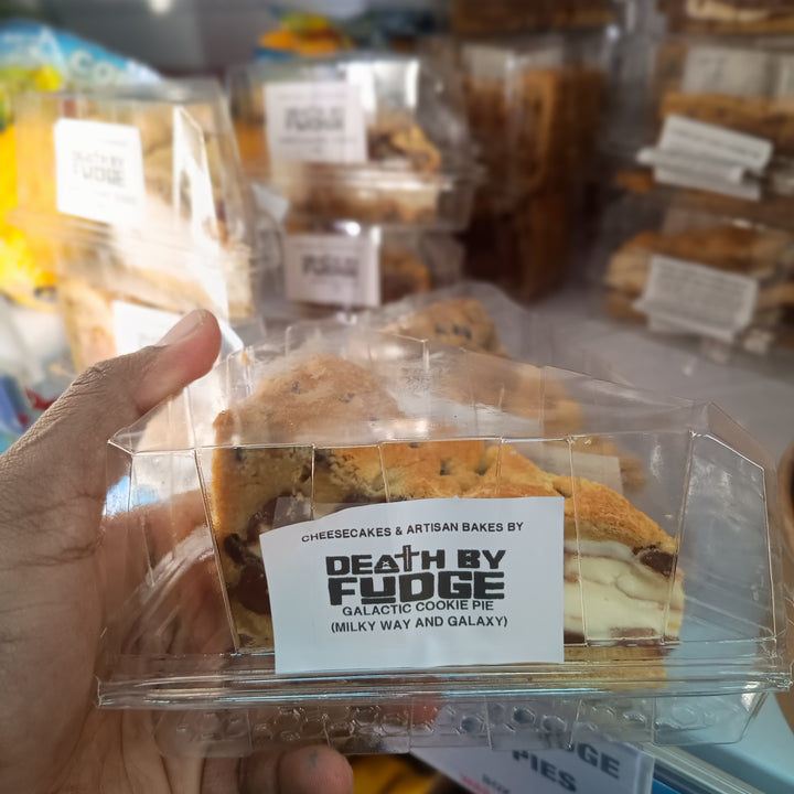 Death by Fudge CookiePie Desserts cookies pies cookiepiedesserts deathbyfudge - Milkyway and Galaxy
