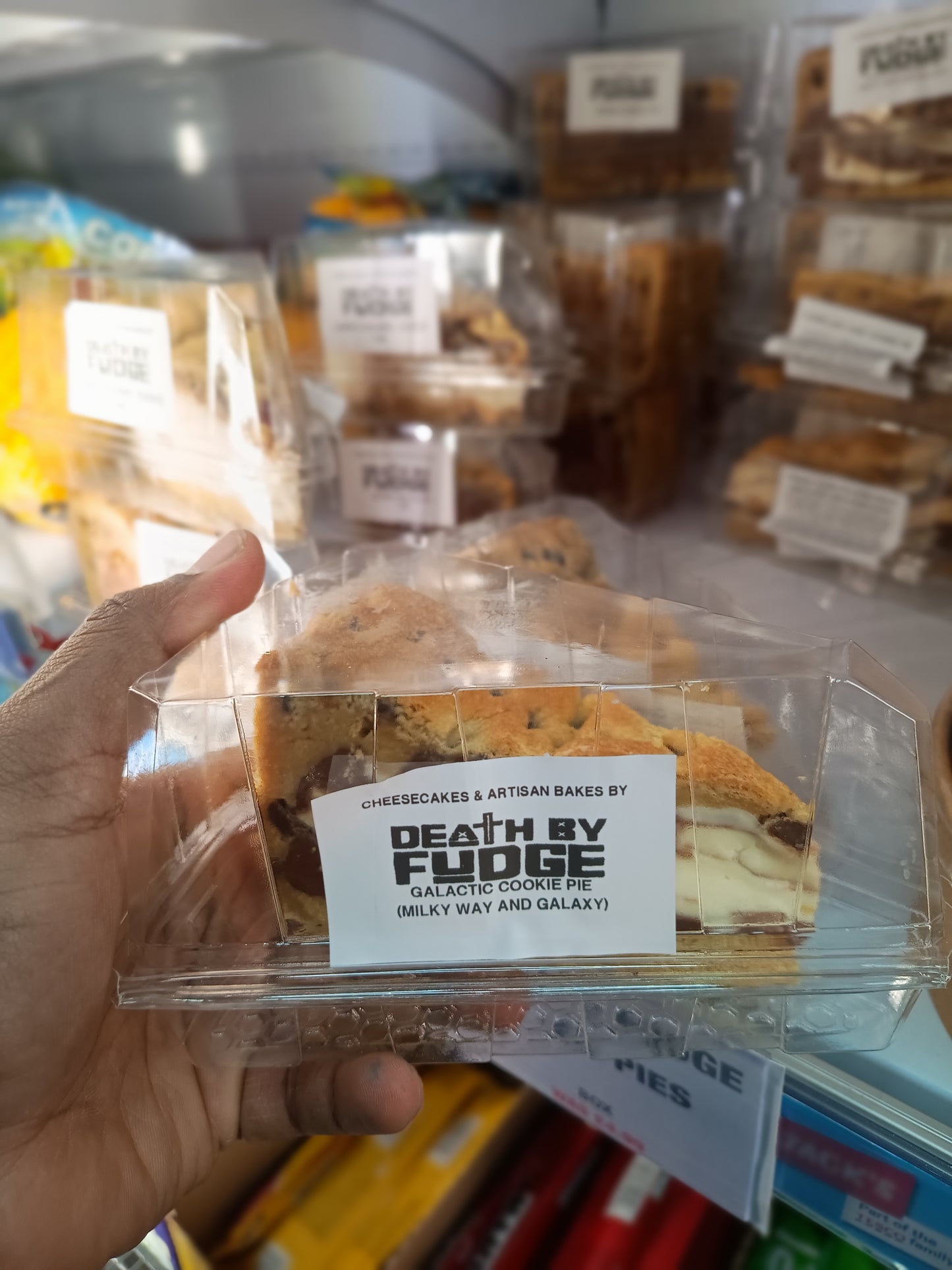 Death by Fudge CookiePie Desserts cookies pies cookiepiedesserts deathbyfudge