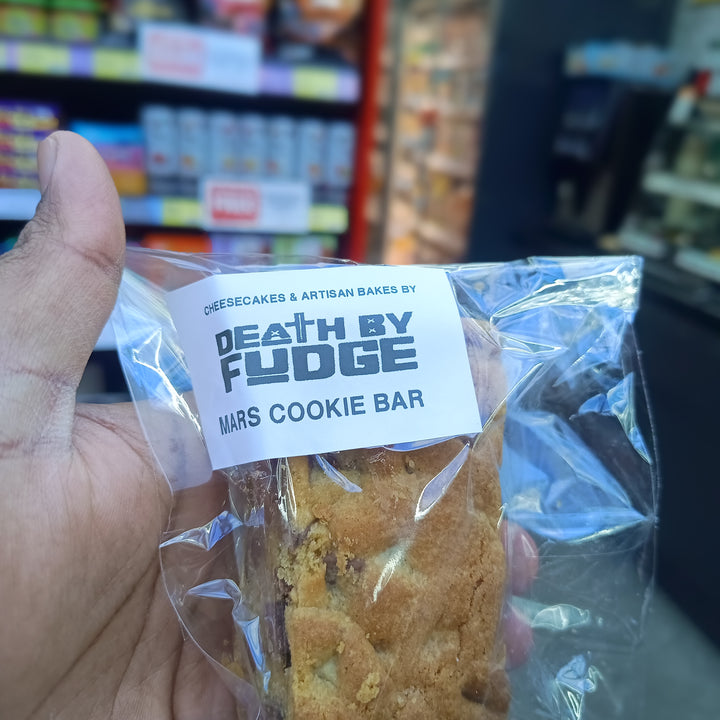 Death by fudge desserts Bars Browniebars cookiebars Blondiebars - Mars Cookie